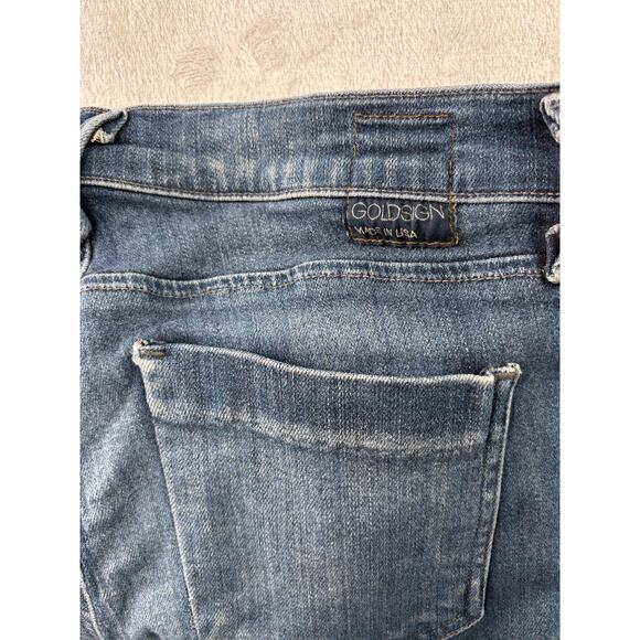 Goldsign High-Rise Straight Leg Jeans – 28” Waist, 25” Inseam - Picture 5 of 8